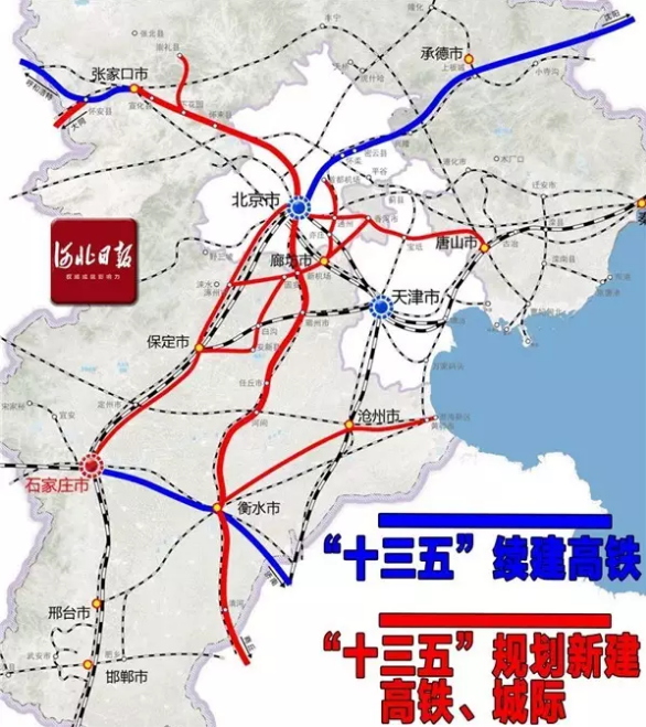 京张高铁最新规划图，科技与生活的无缝衔接